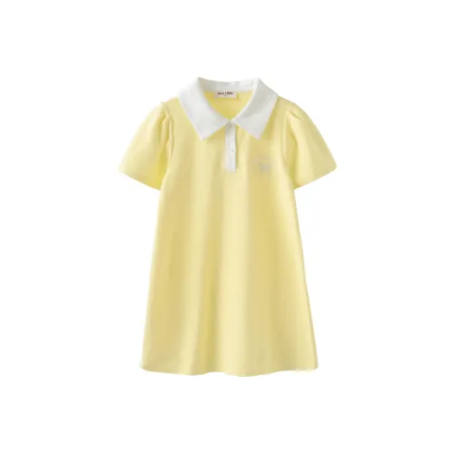 DAVE BELLA Платье Луна Желтый Дети Возраст 3-7 лет