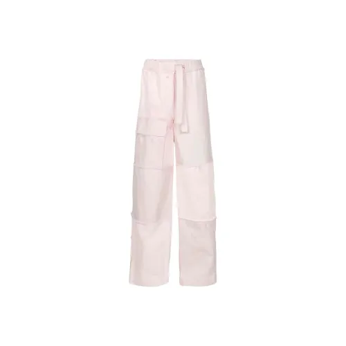 DRIES VAN NOTEN Розовые Женские Джинсы