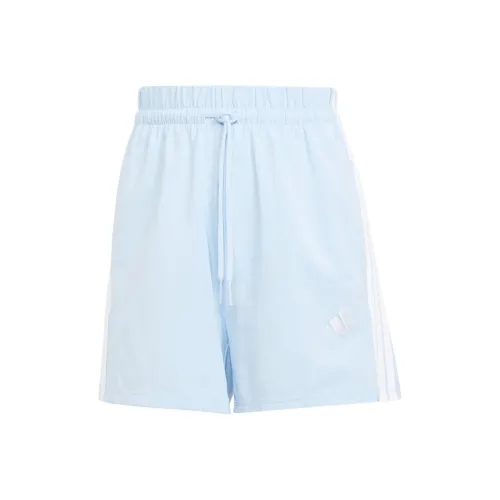 Adidas ESSENTIALS3 Полосы Спортивные шорты Женские Radiant Blue White