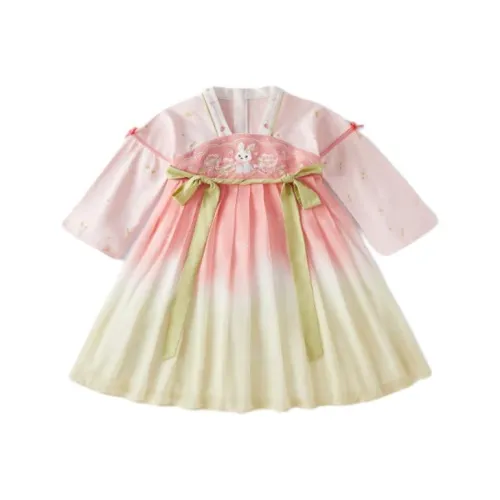 JELLYBABY Ханьфу Детский Персиково-Красный