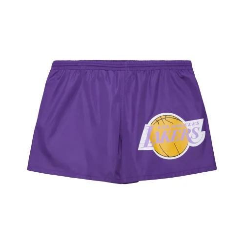 MITCHELL NESS x NBA Los Angeles Lakers Спортивные шорты Женские Фиолетовые