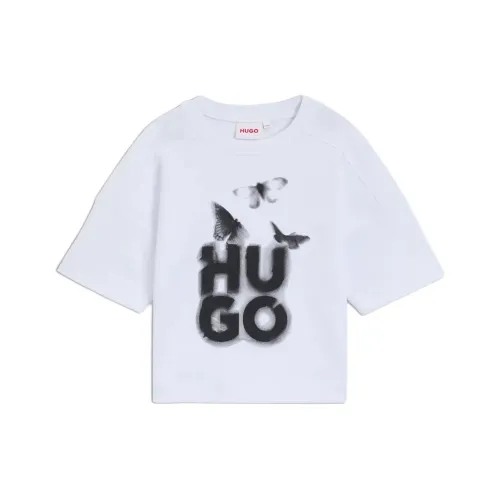 HUGO BOSS Белая Kids T-рубашка