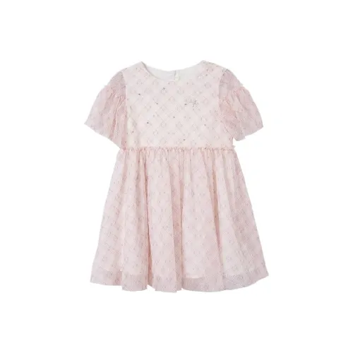 Mitti Детское платье Kids Однотонное Светло-розовое