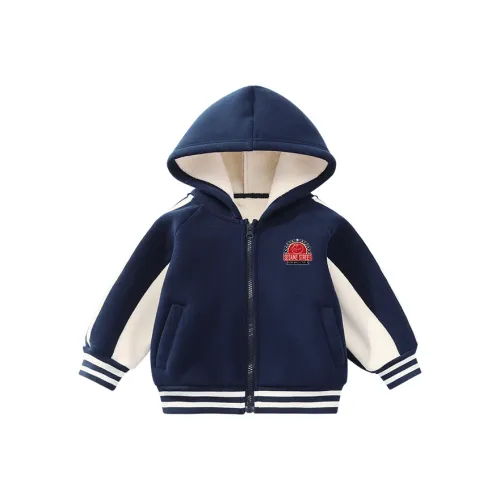 Улица Сезам Бейсбольная куртка Королевский синий для детей 3-7 лет