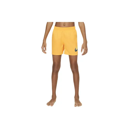 nike Детский купальник для плавания SCRIBBLE Лазерный оранжевый для малышей