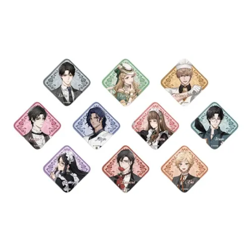 Read Goodies x GUIMIZHIZHU Значки с тематикой кафе