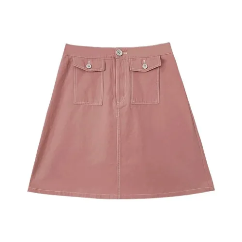 WUPODAMANVZHUANG Джинсовые короткие юбки Женские Розовый