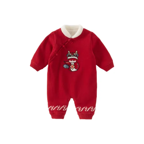 DAVE BELLA Baby Toddler Series Комбинезон Китайский Красный для Младенцев и Детей