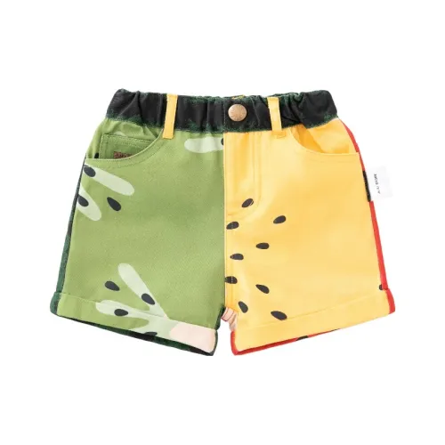 JUZI STORE Шорты для детей 3-7 лет многоцветный с принтом фруктов