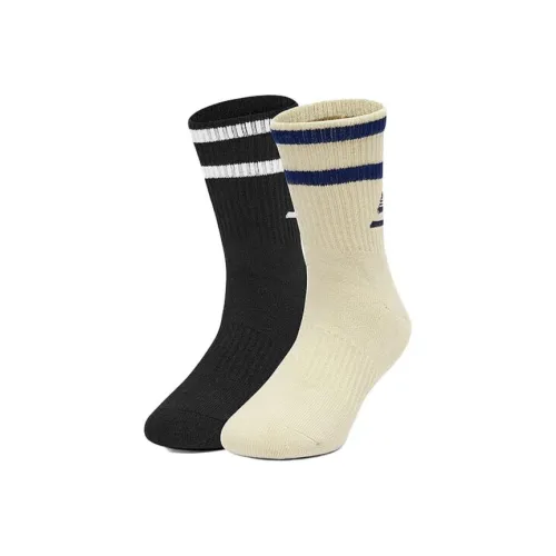 Skechers 2 шт Угольно-черный/ROPE Серый/03EA Kids Носки
