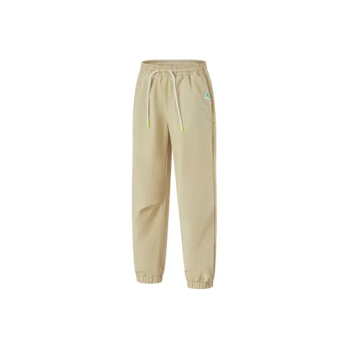 LINING YOUNG Брюки На открытом воздухе Молочный хаки Детский