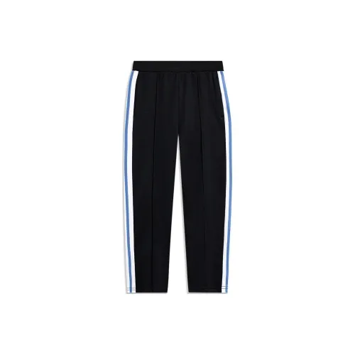 Детские LINING YOUNG Вязаные Спортивные Штаны Sports Trend Series Черные