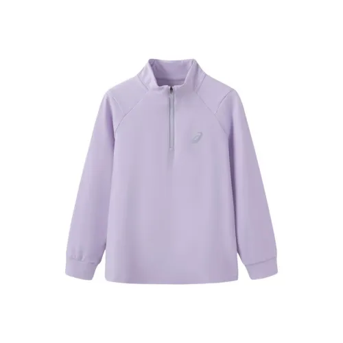 Asics T-Shirt Sports Performance Purple Teenagers