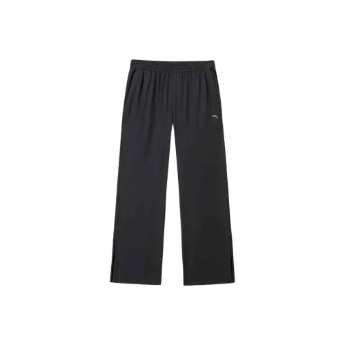Anta ZONGXUNXILIE Черные Женские Спортивные Брюки