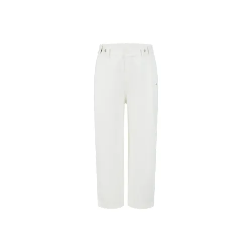 Little MO CO. Джинсы Деним Белый Дети Возраст 3-7 лет