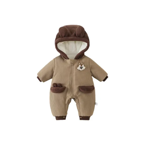 XiaoJinBu Комбинезон Темно-коричневый для младенцев и малышей