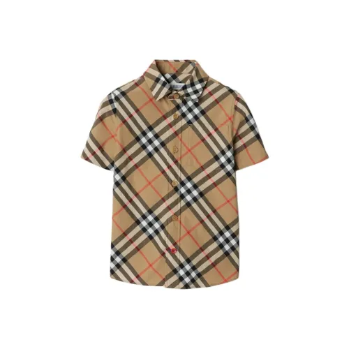 Burberry Песочный Kids Рубашки