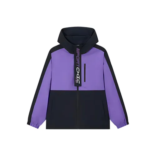 XTEP Ветровка Spiritual Фиолетовый Подростки