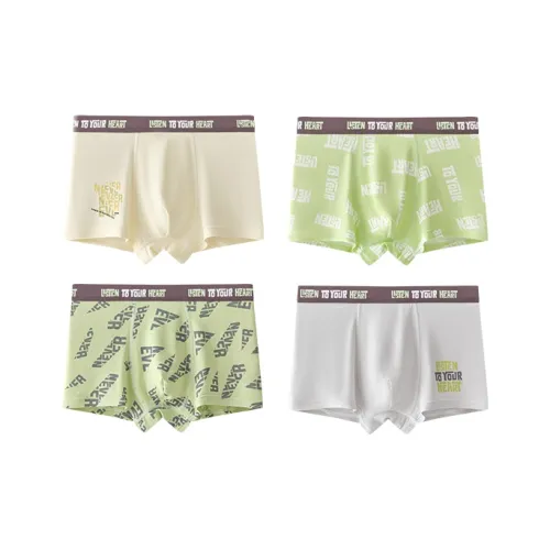 Хлопок Трусы 4 Пачки Подростки