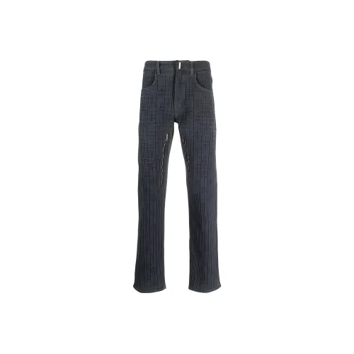 GIVENCHY Джинсы Мужские Угольный Серый