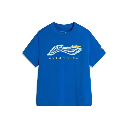 LINING YOUNG T-рубашка светло-синяя для детей 3-7 лет