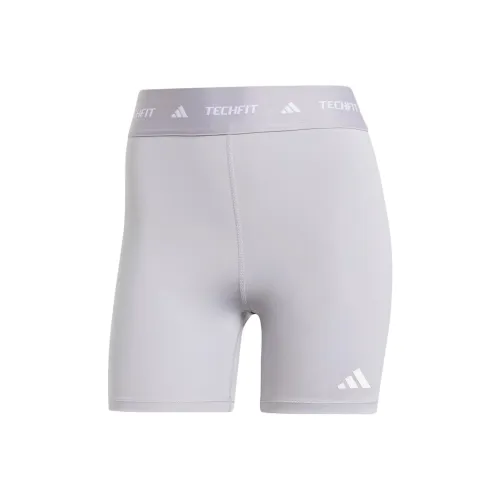 Adidas TECHFIT Короткие Леггинсы Спортивные Шорты Женские RADIANCE Серый