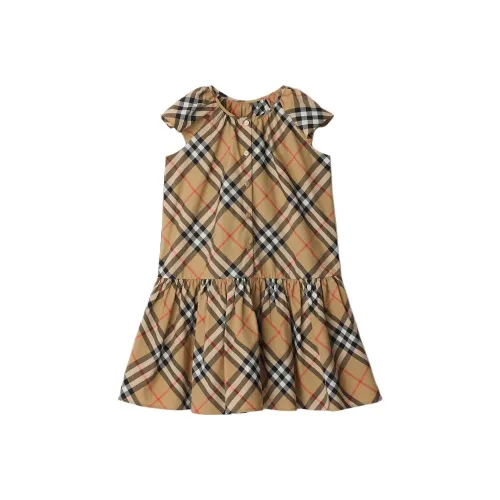 Burberry Песочный Детские Платья