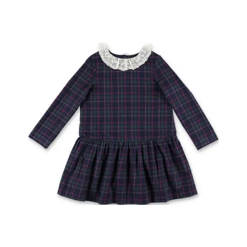 Bonpoint Платье Морской Синий Детское