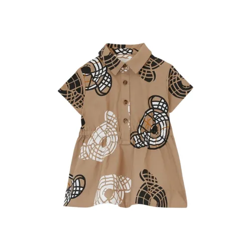 Комплект для малышей и детей дошкольного возраста And Toddler Burberry с юбкой коричневого цвета