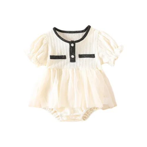 XiaoJinBu Комбинезон Ecru для младенцев и малышей