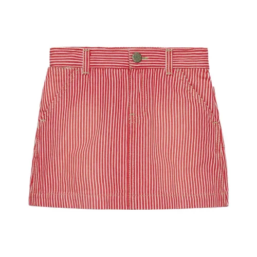 GUCCI Полосы Умеренный Юбка Детский Красный