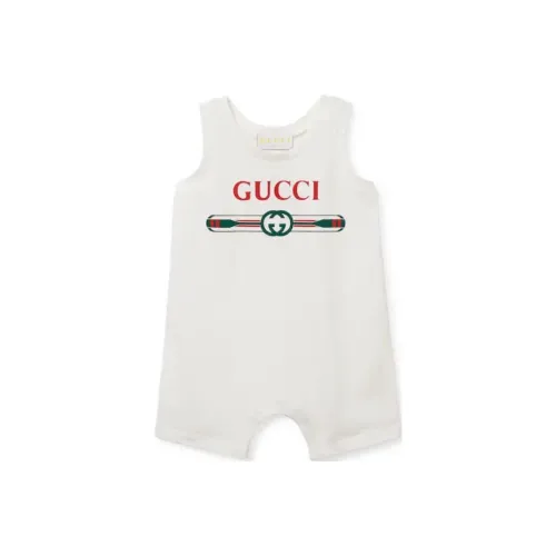 GUCCI Комбинезон SS25 Белый Infant и Toddler