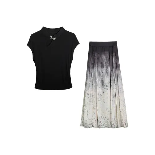 SONDR Комплект с юбкой Женская Тушь для рисования