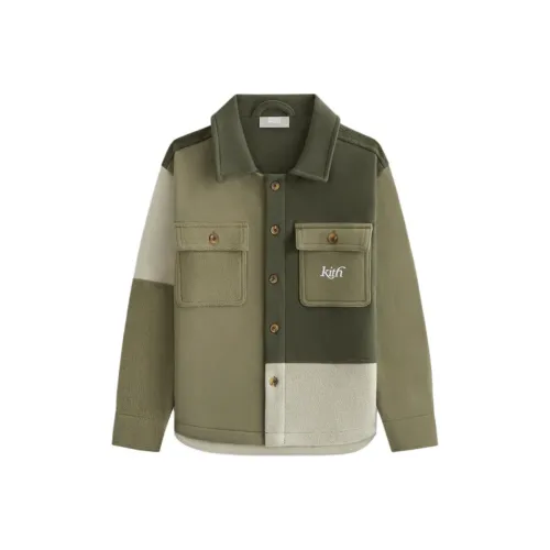 KITH Collaboration Рубашка Зеленая для детей 3-7 лет