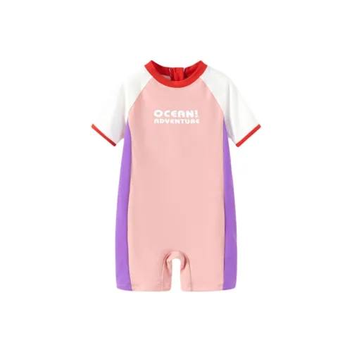 BALABALA Детский купальник белый и красный для детей 3-7 лет