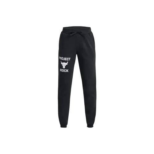 Under Armour Повседневные брюки Rival Fleece Детская одежда Project Rock Rival Fleece Joggers Черный Детский