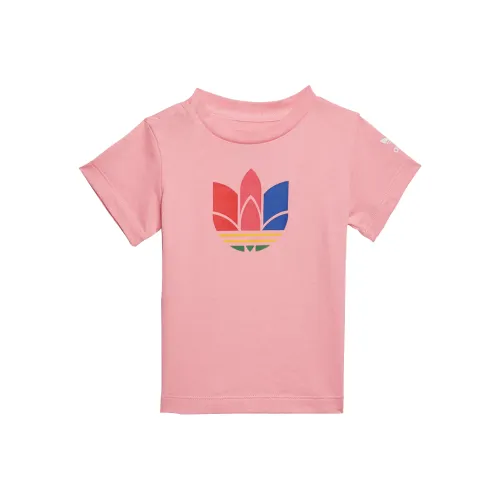 Adidas Originals T-Shirt Розовый Infant и Toddler