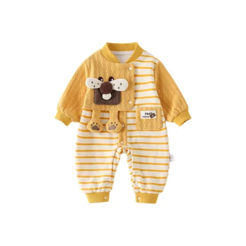 XiaoJinBu комбинезон Желтый для младенцев и малышей