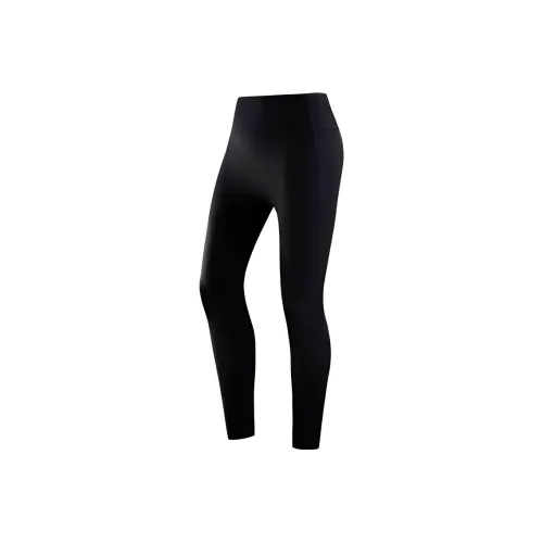 Anta ZONGXUNXILIE Черные Женские Спортивные Брюки