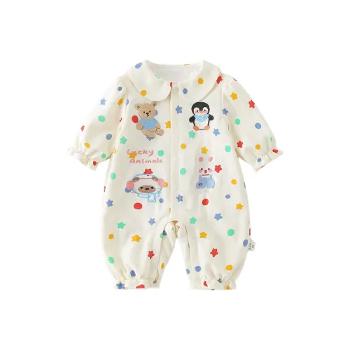 XiaoJinBu Комбинезон Ecru для младенцев и малышей
