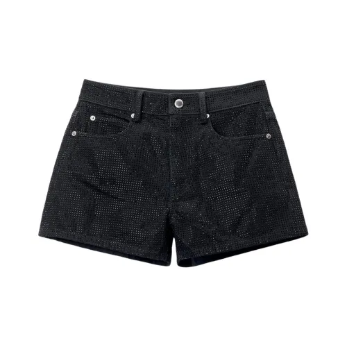 Alexander Wang Джинсовые шорты Женские Черные