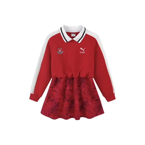 PUMA Платье Sportstyle Series Красный тон Дети Возраст 3-7 лет