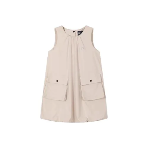 Hush Puppies Платье SS25 Светлый Песочный Серый Детский