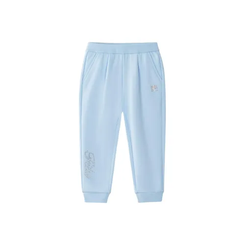FILA KIDS Вязаные тренировочные штаны цвет небесно-голубой прозрачный синий для детей