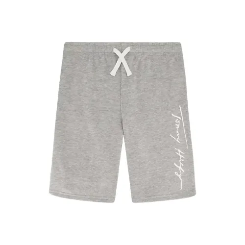 Tommy Hilfiger Детская одежда Фирменный KNIT Короткий Шорты GREY Heather Kids Shorts Детский Серый