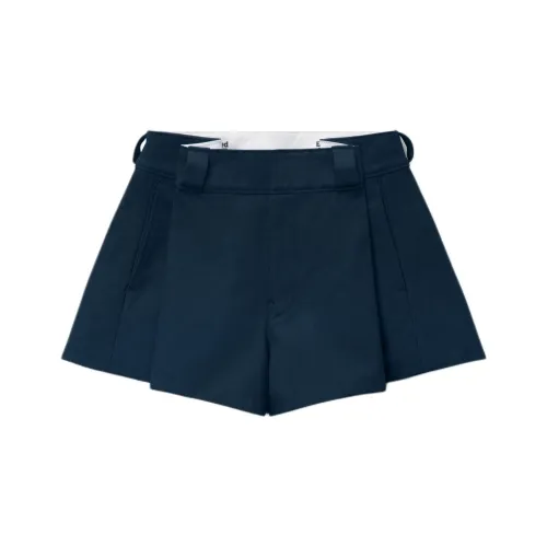 Alexander Wang Карго Шорты Женские Морской Синий