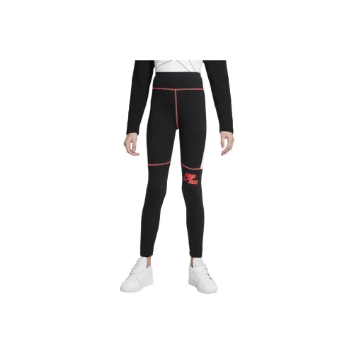 JORDAN Jumpman Черные KIDS Леггинсы
