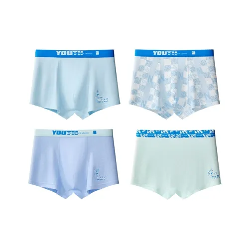 Хлопок Трусы 4 Пачки Подростки