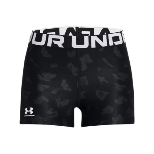Under Armour HeatGear Printed Sports Шорты Женские Черные