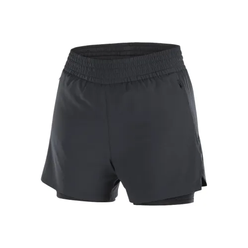 SALOMON Спортивные шорты Женские Черные